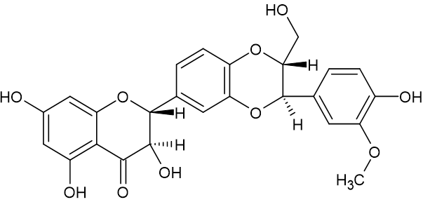 Silybin Molecule